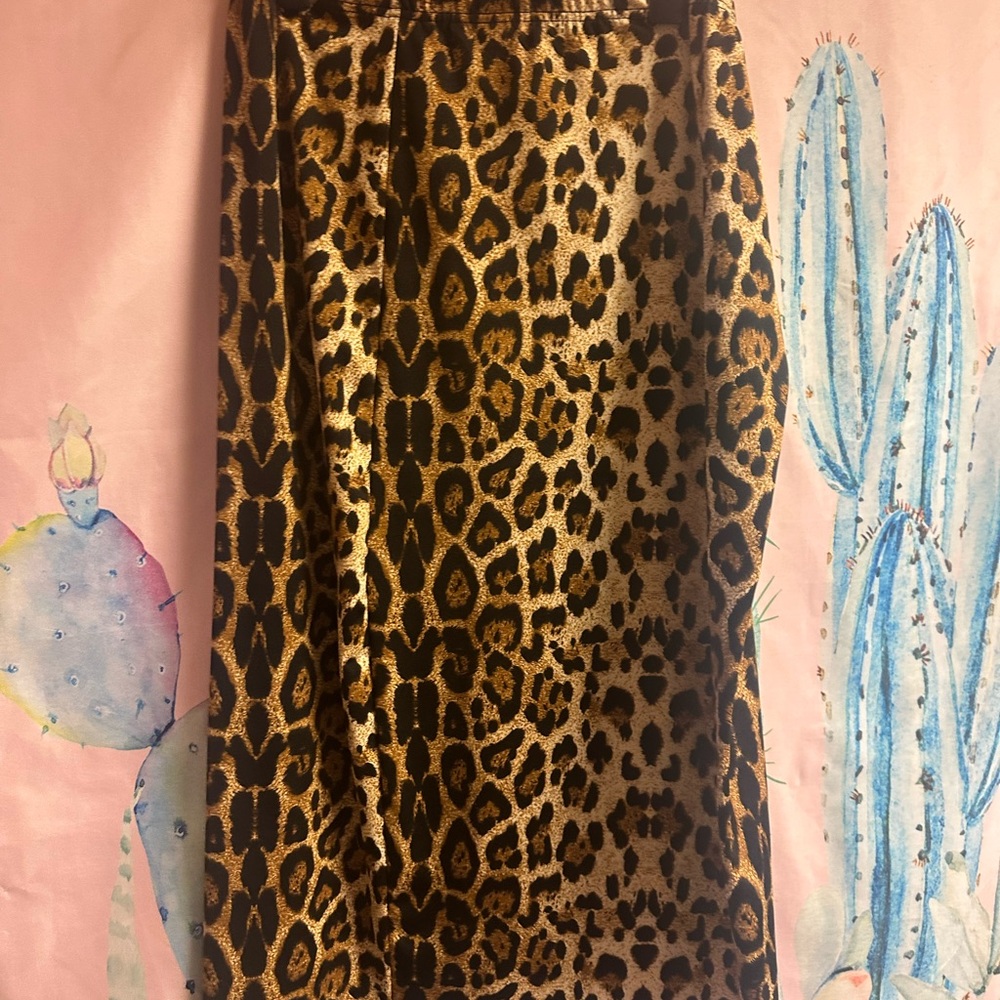 Leopard Print Nuggles Skirt